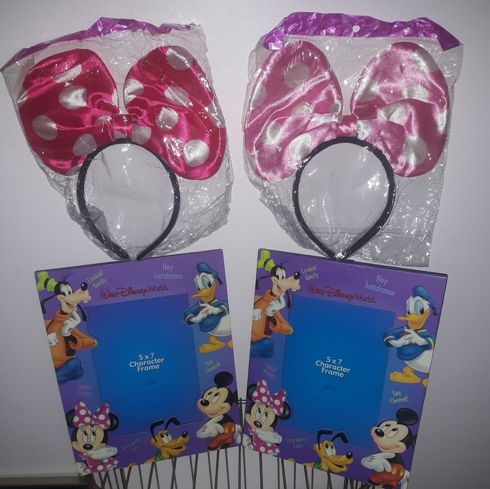 Disney headband and frame bundle